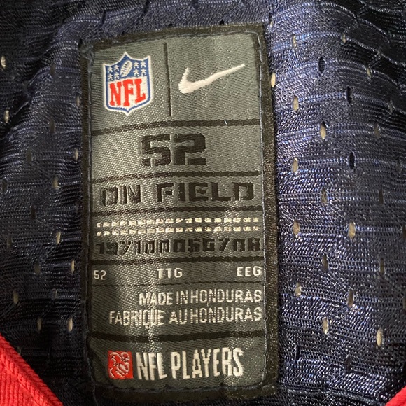 Men's NFL J.J. Watt Houston Texans Nike Vapor Limited Jersey - Navy - Picture 3 of 6